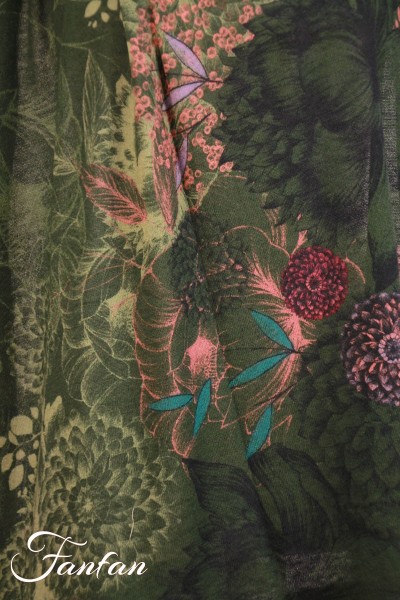 Ivko Foulard 222585 motif floral Forest